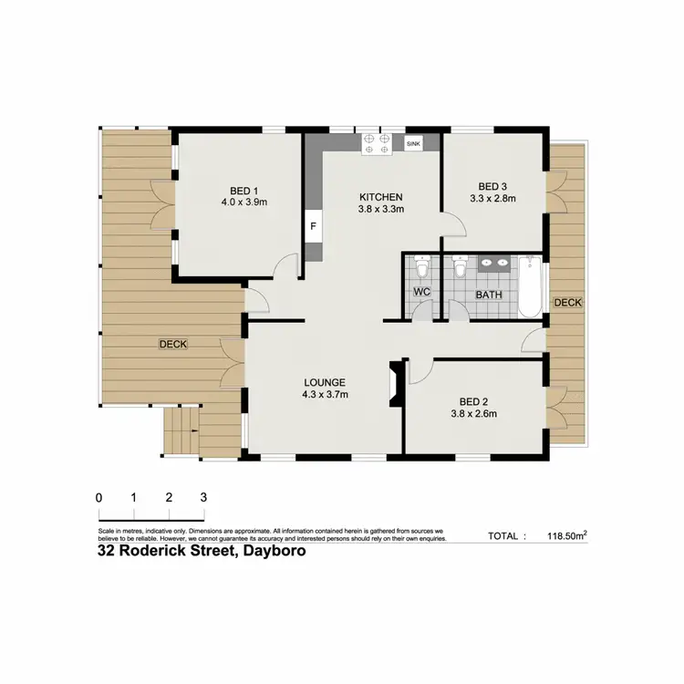 Floorplan of Homely house listing, 32 Roderick Street, Dayboro QLD 4521