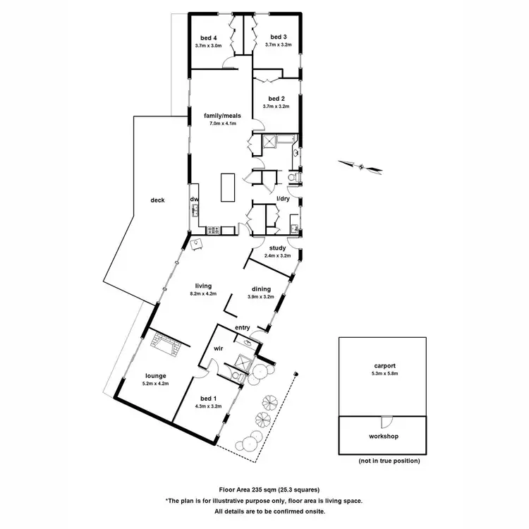 Floorplan of Homely house listing, 3 Alexander Street, Emerald VIC 3782