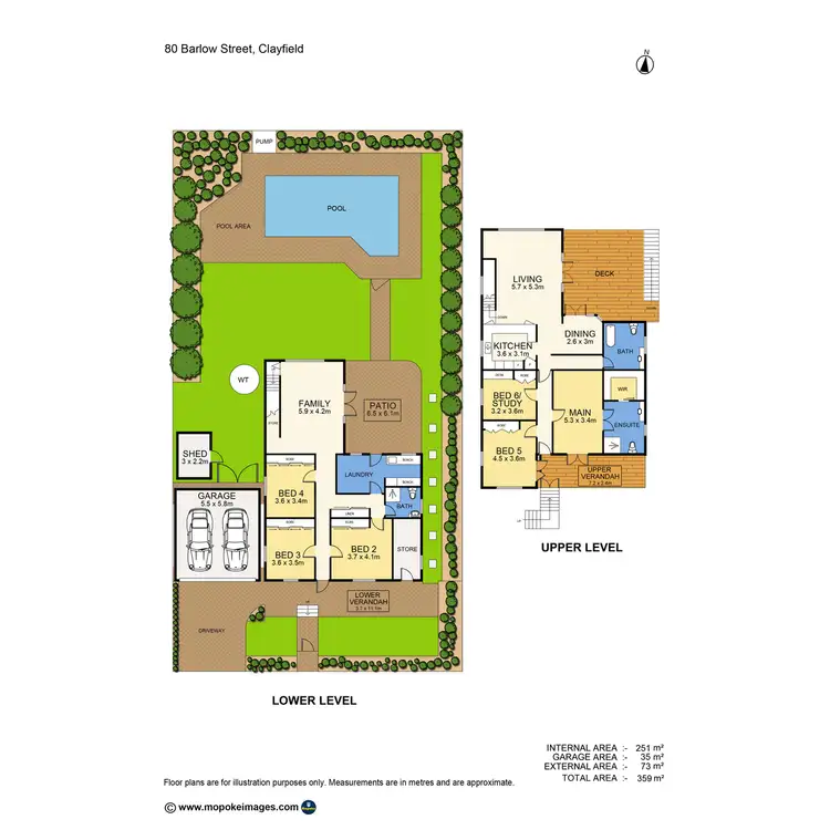 Floorplan of Homely house listing, 80 Barlow Street, Clayfield QLD 4011