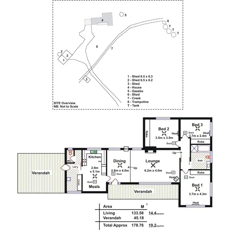 Floorplan of Homely rural property listing, Address available on request