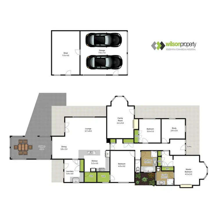 Floorplan of Homely house listing, 9 Chisholm Court, Traralgon VIC 3844