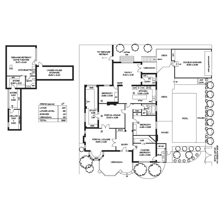 Floorplan of Homely house listing, 7 Glenroy Avenue, Beaumont SA 5066