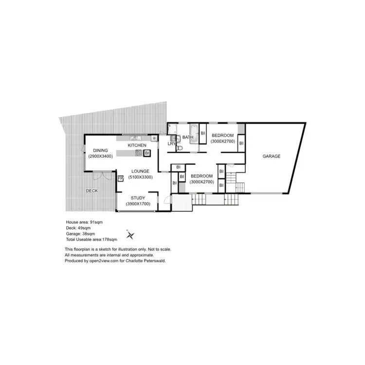 Floorplan of Homely house listing, 25 Grevillea Avenue, Old Beach TAS 7017