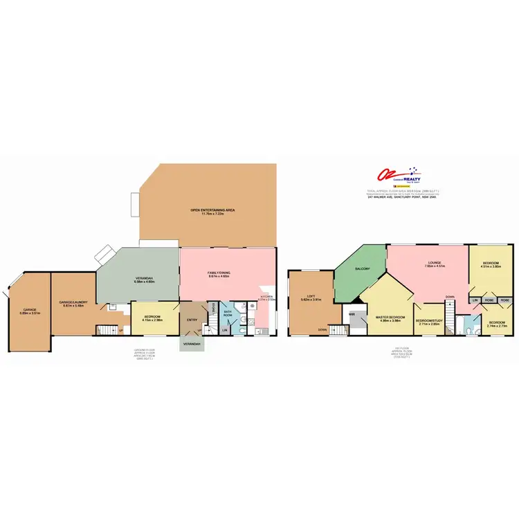 Floorplan of Homely house listing, 247 Walmer Avenue, Sanctuary Point NSW 2540