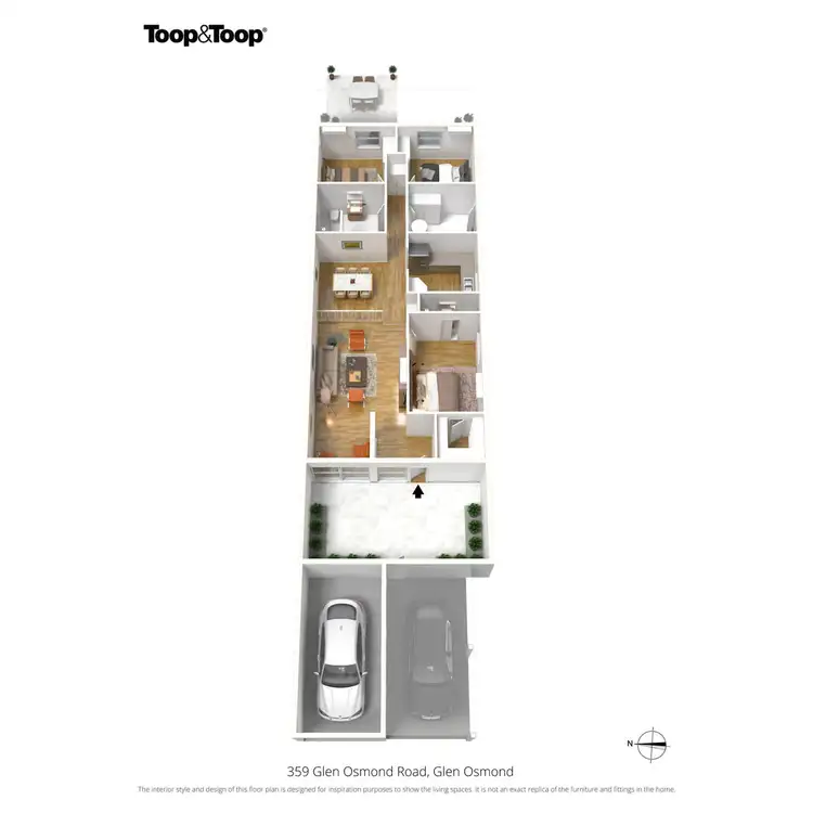 Floorplan of Homely house listing, 359 Glen Osmond Road, Glen Osmond SA 5064