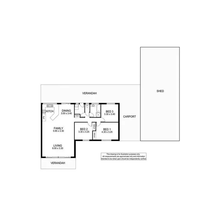 Floorplan of Homely house listing, 83 Lake Edward Road, Glencoe SA 5291