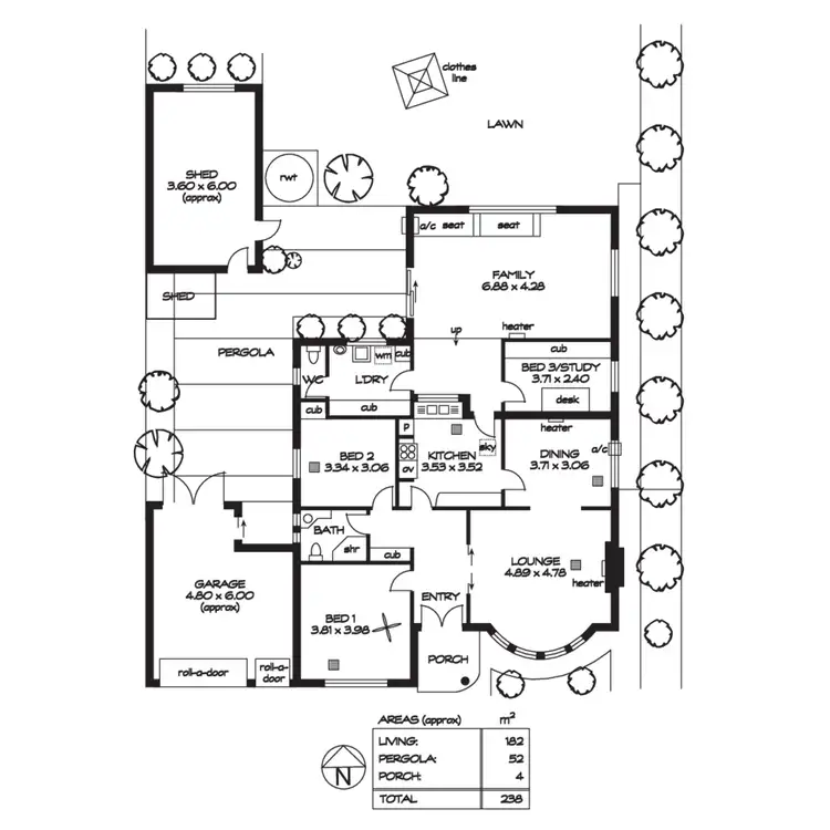 Floorplan of Homely house listing, 9 Harvey Avenue, Westbourne Park SA 5041