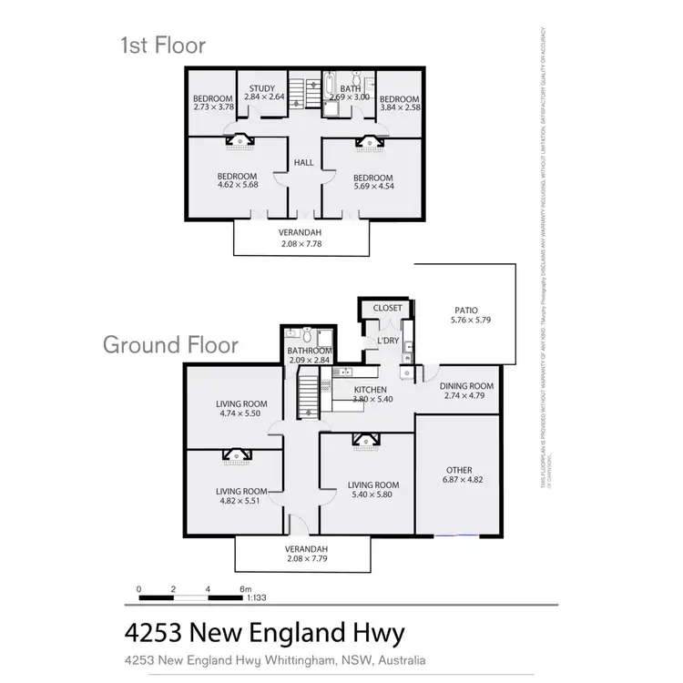 Floorplan of Homely house listing, 4253 New England Highway, Whittingham NSW 2330