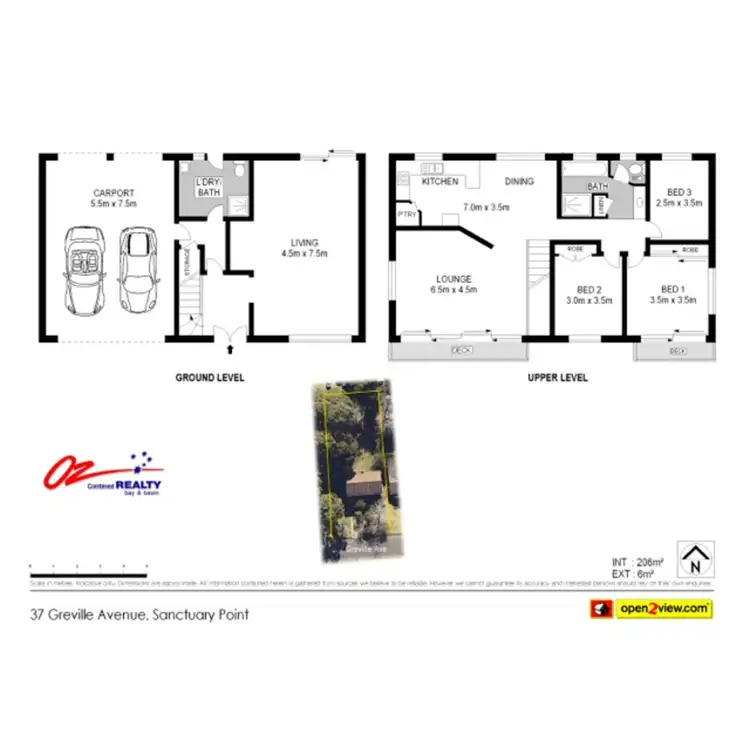 Floorplan of Homely house listing, 37 Greville Avenue, Sanctuary Point NSW 2540