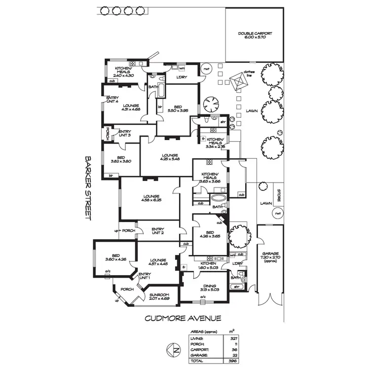 Floorplan of Homely house listing, 10 Cudmore Avenue, Toorak Gardens SA 5065