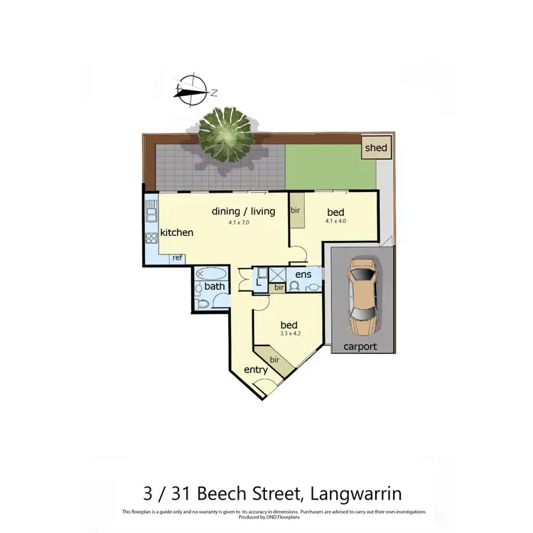 Floorplan of Homely unit listing, 3/31 Beech Street, Langwarrin VIC 3910
