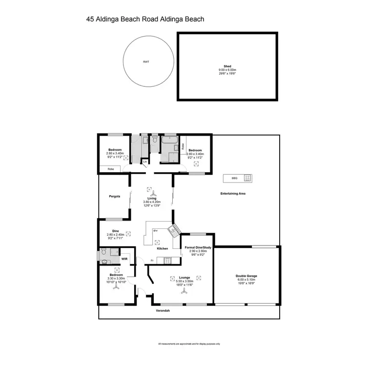 Floorplan of Homely house listing, 45 Aldinga Beach Road, Aldinga Beach SA 5173