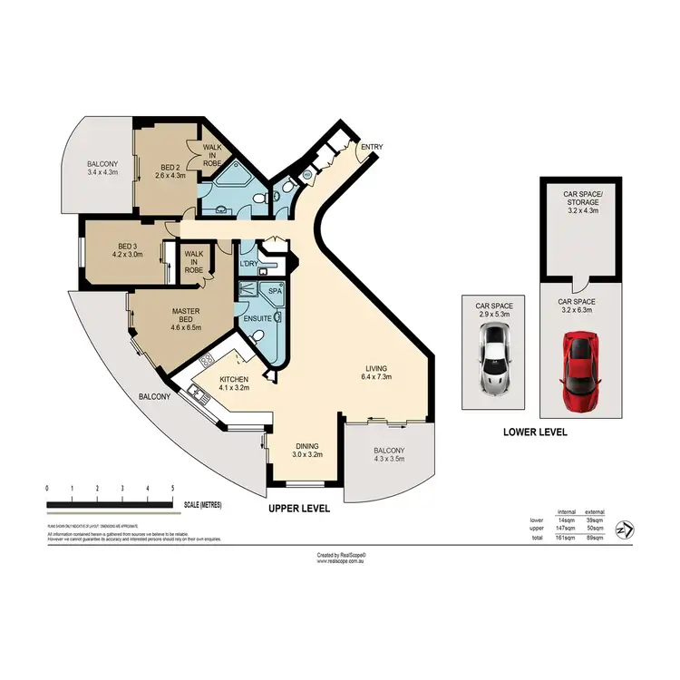 Floorplan of Homely apartment listing, 25/14-18 Dunmore Terrace, Auchenflower QLD 4066