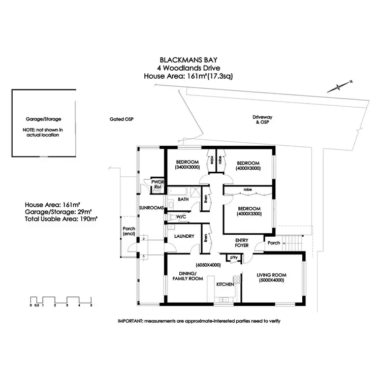 Floorplan of Homely house listing, 4 Woodlands Drive, Blackmans Bay TAS 7052