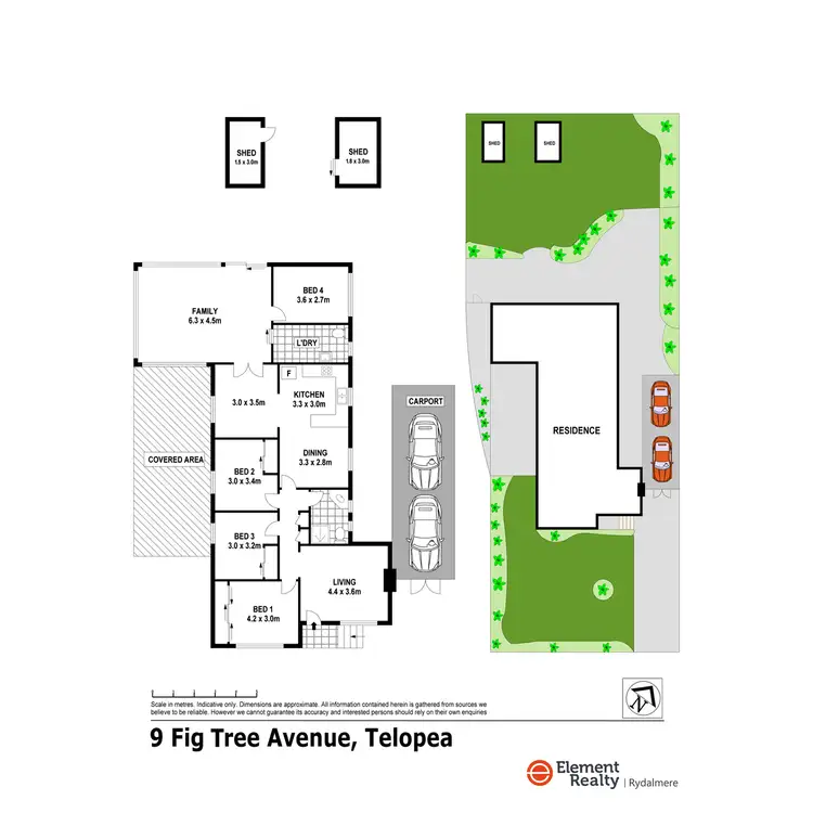 Floorplan of Homely house listing, 9-11 Fig Tree Avenue, Telopea NSW 2117