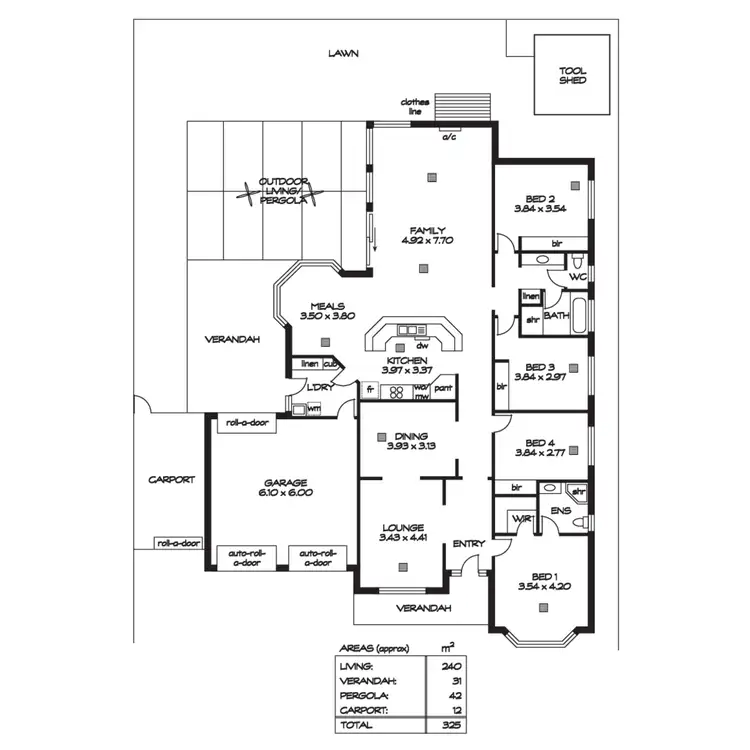 Floorplan of Homely house listing, 9 Swan Circuit, Mawson Lakes SA 5095