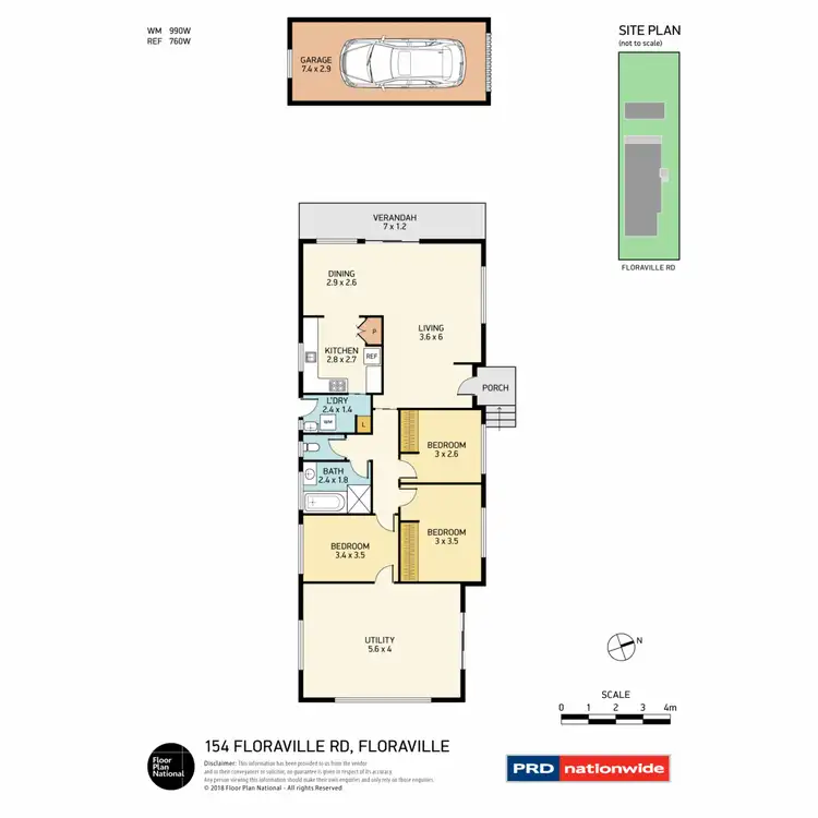 Floorplan of Homely house listing, 154 Floraville Road, Floraville NSW 2280