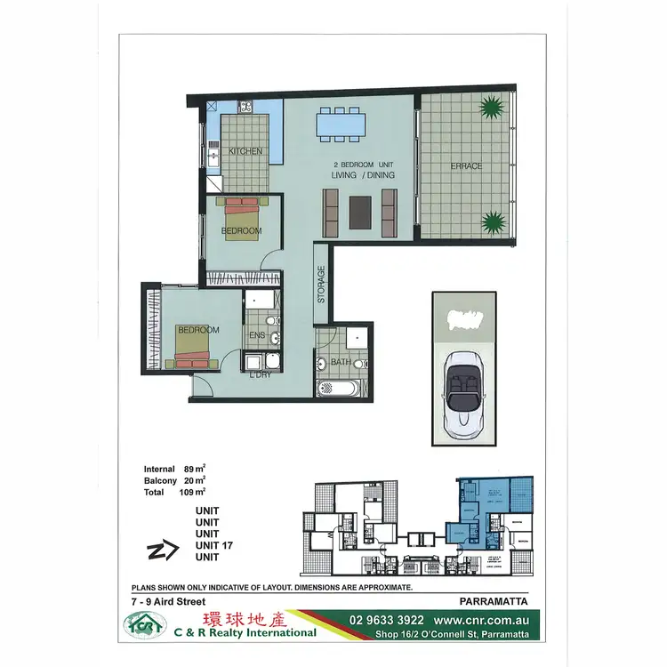 Floorplan of Homely apartment listing, 17/7 Aird Street, Parramatta NSW 2150