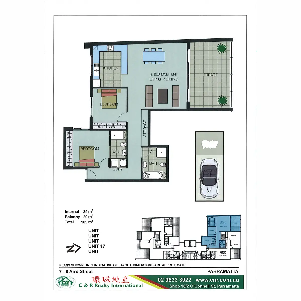 Floorplan of Homely apartment listing, 17/7 Aird Street, Parramatta NSW 2150