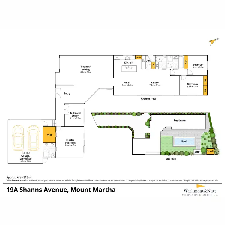 Floorplan of Homely house listing, 19A Shanns Avenue, Mount Martha VIC 3934