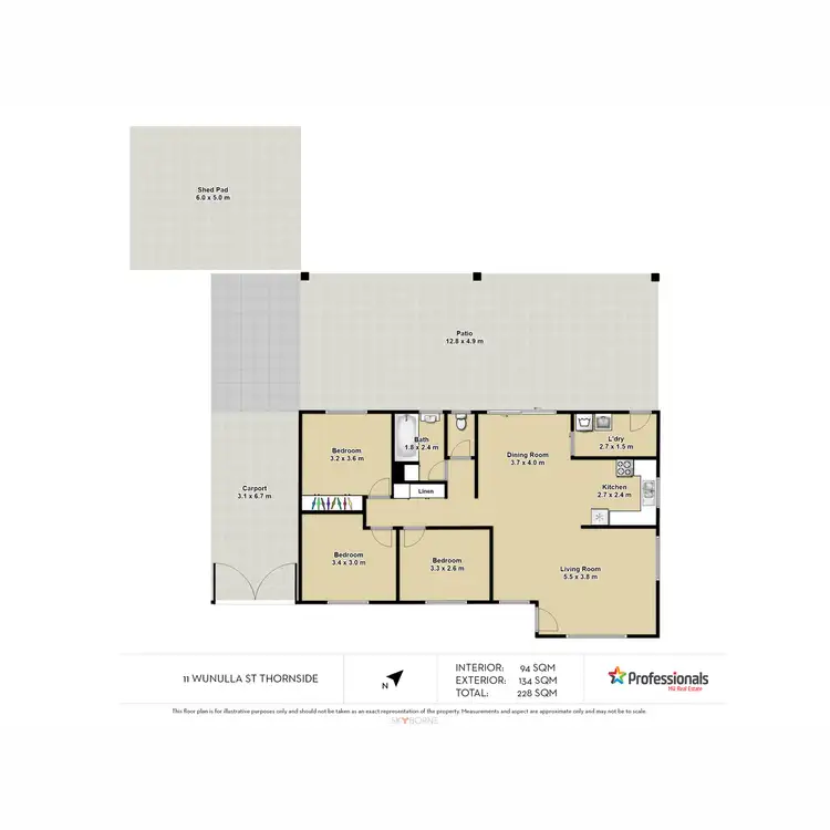 Floorplan of Homely house listing, 11 Wunulla Street, Thorneside QLD 4158
