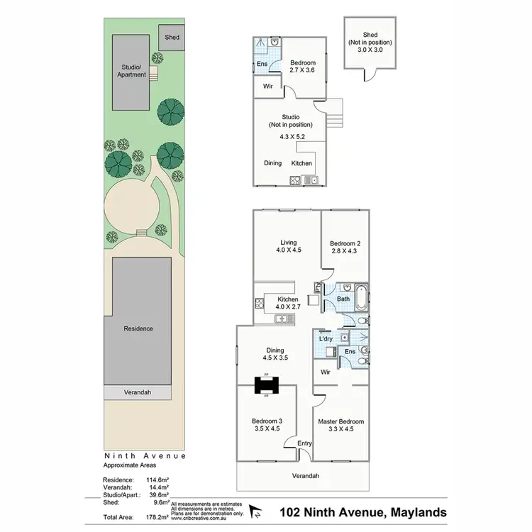 Floorplan of Homely house listing, 102 Ninth Avenue, Maylands WA 6051