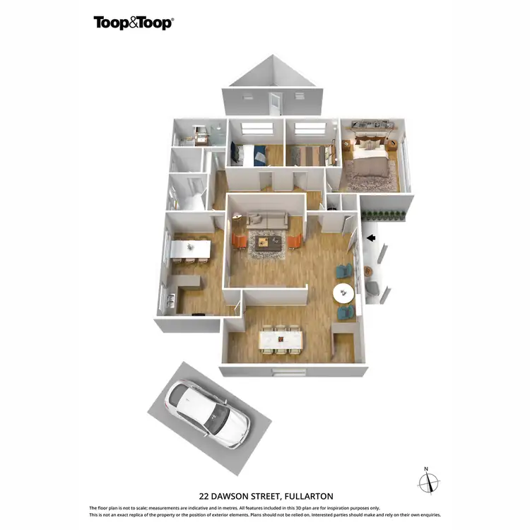 Floorplan of Homely house listing, 22 Dawson Street, Fullarton SA 5063