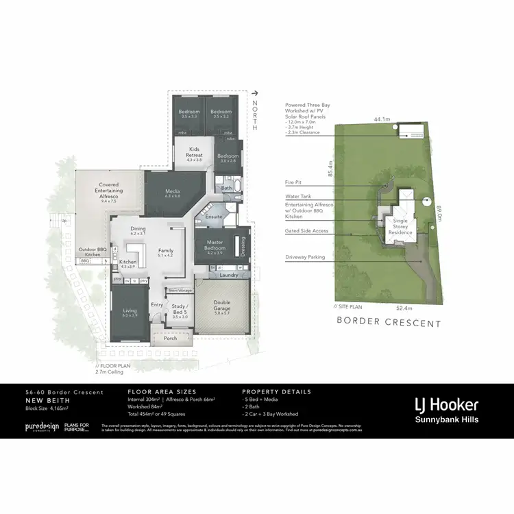 Floorplan of Homely house listing, 56-60 Border Crescent, New Beith QLD 4124