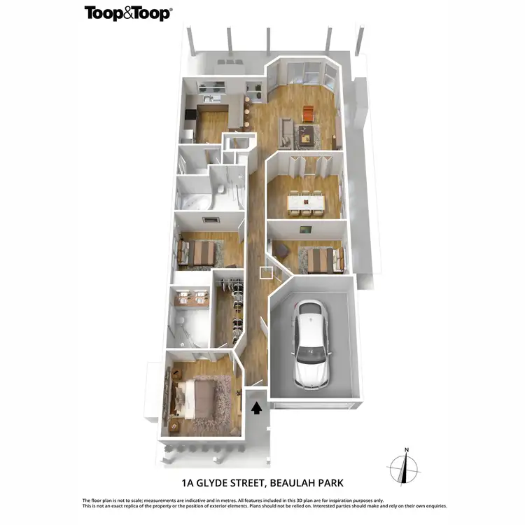 Floorplan of Homely house listing, 1A Glyde Street, Beulah Park SA 5067