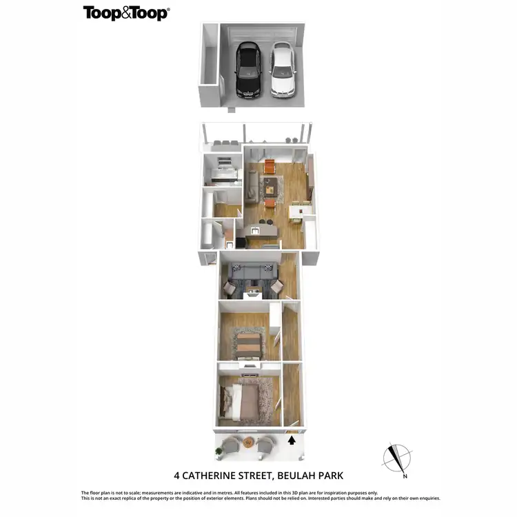 Floorplan of Homely house listing, 4 Catherine Street, Beulah Park SA 5067