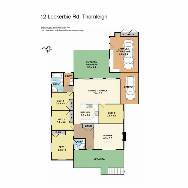 Floorplan of Homely house listing, 12 Lockerbie Road, Thornleigh NSW 2120