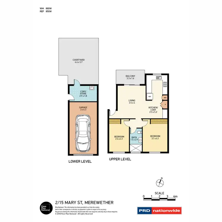 Floorplan of Homely apartment listing, 2/15 Mary Street, Merewether NSW 2291