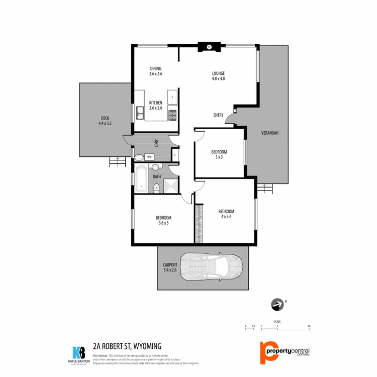 Floorplan of Homely house listing, 2A Robert Street, Wyoming NSW 2250