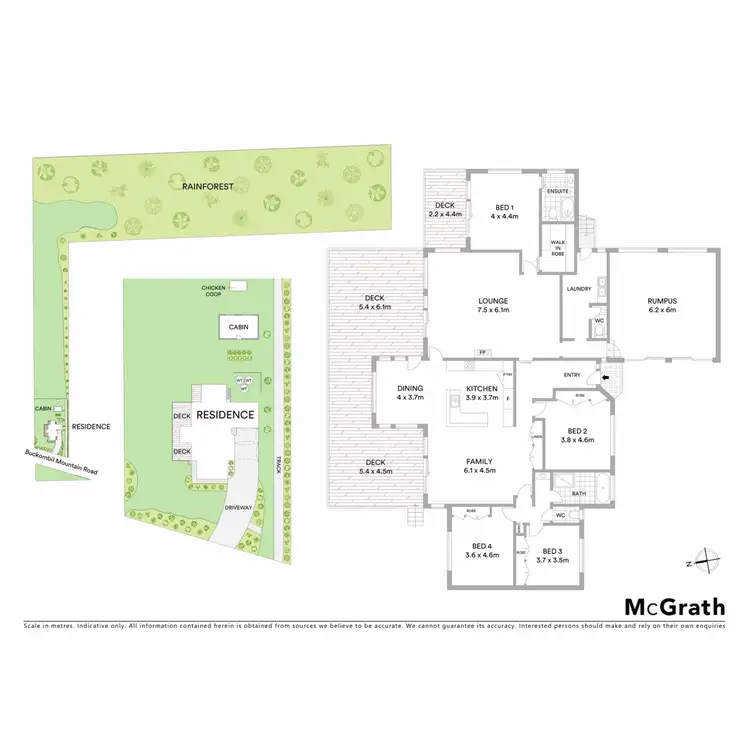 Floorplan of Homely house listing, 101 Buckombil Mountain Road, Meerschaum Vale NSW 2477