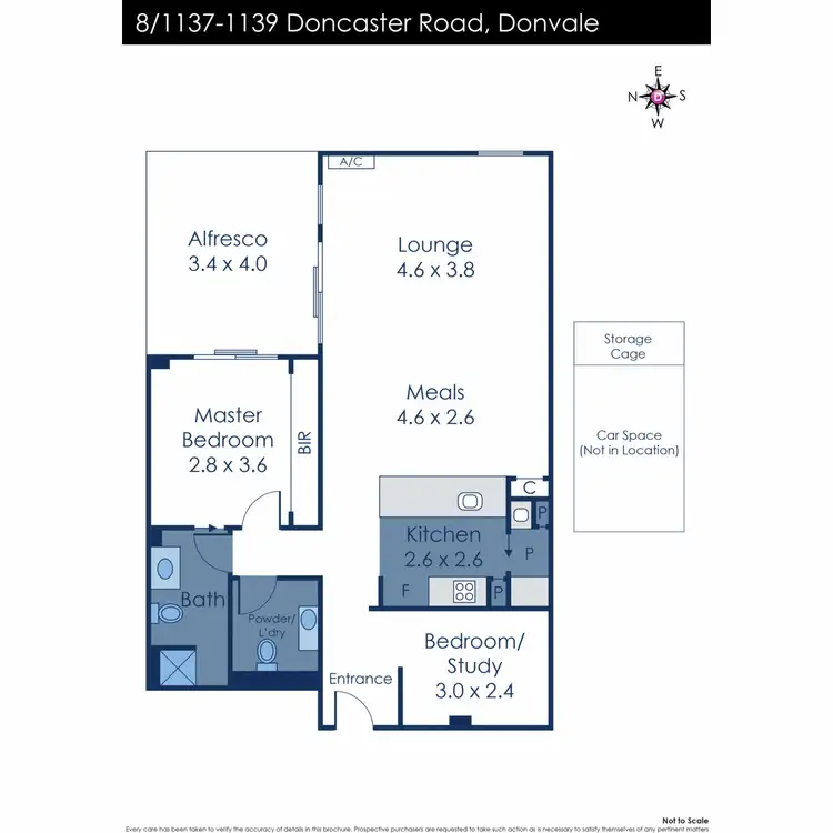 Floorplan of Homely unit listing, 8/1137-1139 Doncaster Road, Donvale VIC 3111