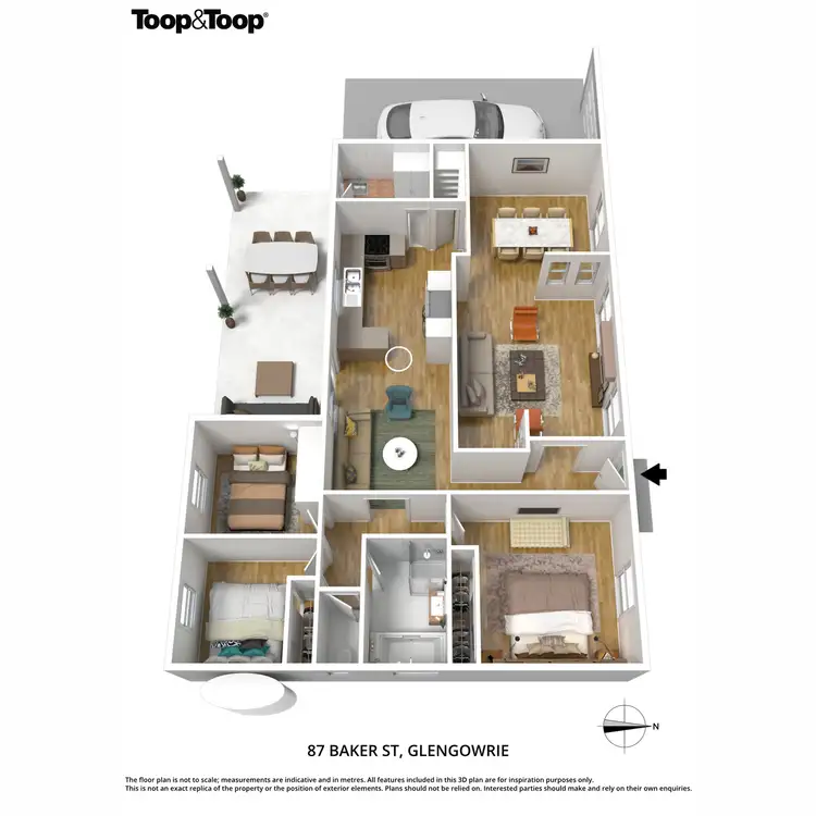 Floorplan of Homely house listing, 87 Baker Street, Glengowrie SA 5044
