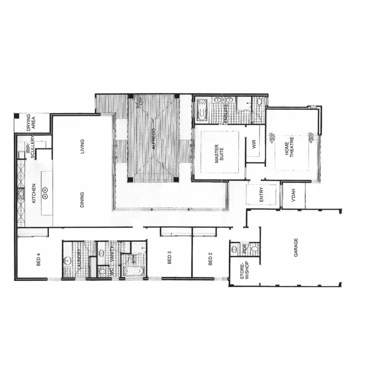 Floorplan of Homely house listing, 24 Splendens Turn, Halls Head WA 6210