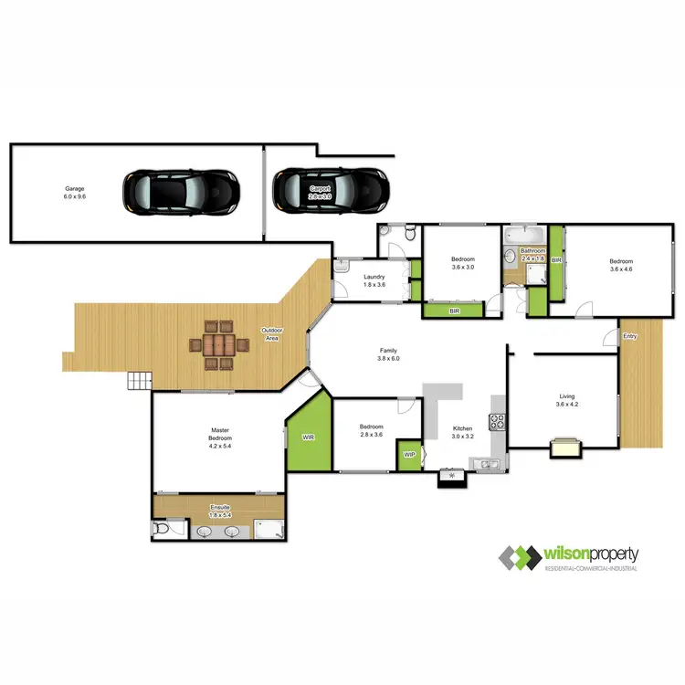 Floorplan of Homely house listing, 39 Henry Street, Traralgon VIC 3844