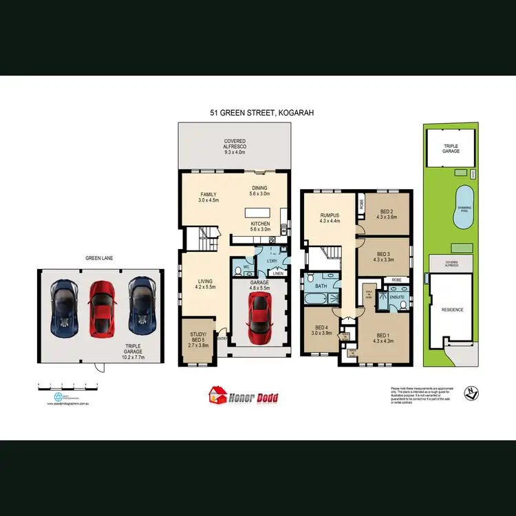 Floorplan of Homely house listing, 51 Green Street, Kogarah NSW 2217