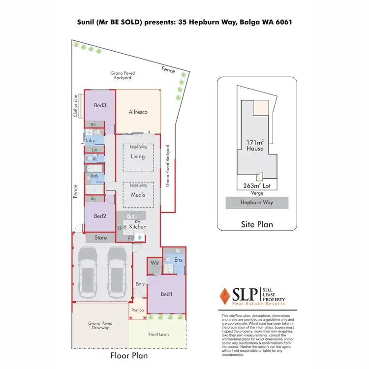 Floorplan of Homely house listing, 35 Hepburn Way, Balga WA 6061