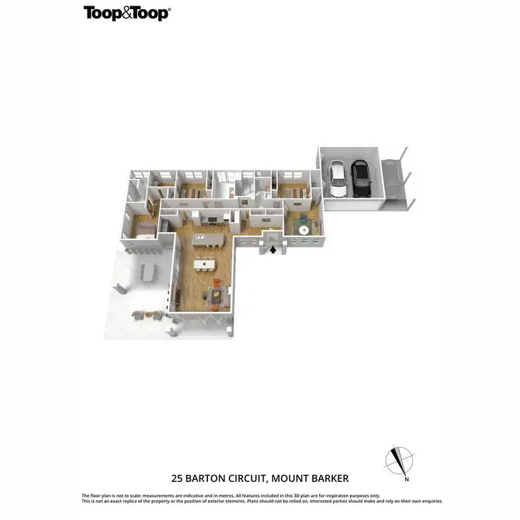 Floorplan of Homely house listing, 25 Barton Circuit, Mount Barker SA 5251