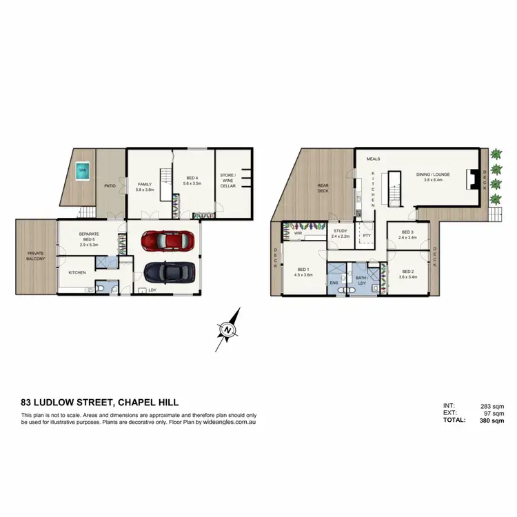Floorplan of Homely house listing, 83 Ludlow Street, Chapel Hill QLD 4069
