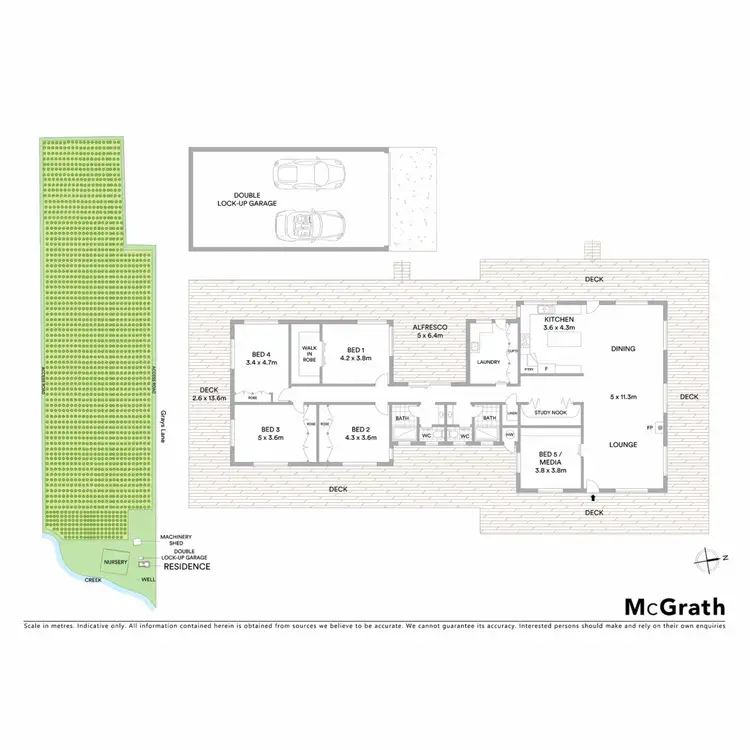 Floorplan of Homely rural property listing, 39 Grays Lane, Alstonville NSW 2477