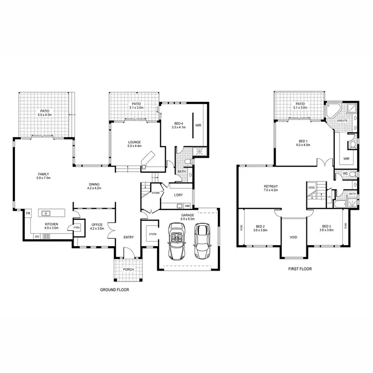 Floorplan of Homely house listing, 20 Bayswater Avenue, Varsity Lakes QLD 4227