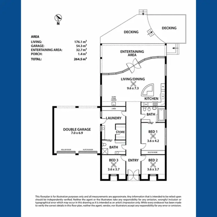 Floorplan of Homely rural property listing, 3069 Strathalbyn Road, Strathalbyn SA 5255