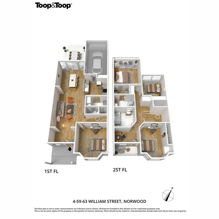 Floorplan of Homely house listing, 4/59-63 William Street, Norwood SA 5067