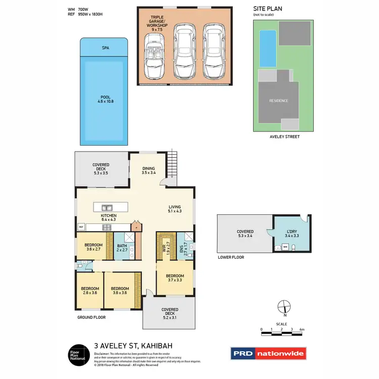 Floorplan of Homely house listing, 3 Aveley Street, Kahibah NSW 2290
