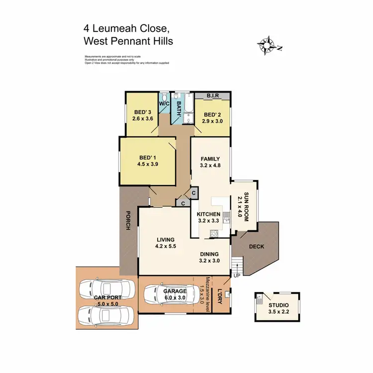 Floorplan of Homely house listing, 4 Leumeah Close, West Pennant Hills NSW 2125