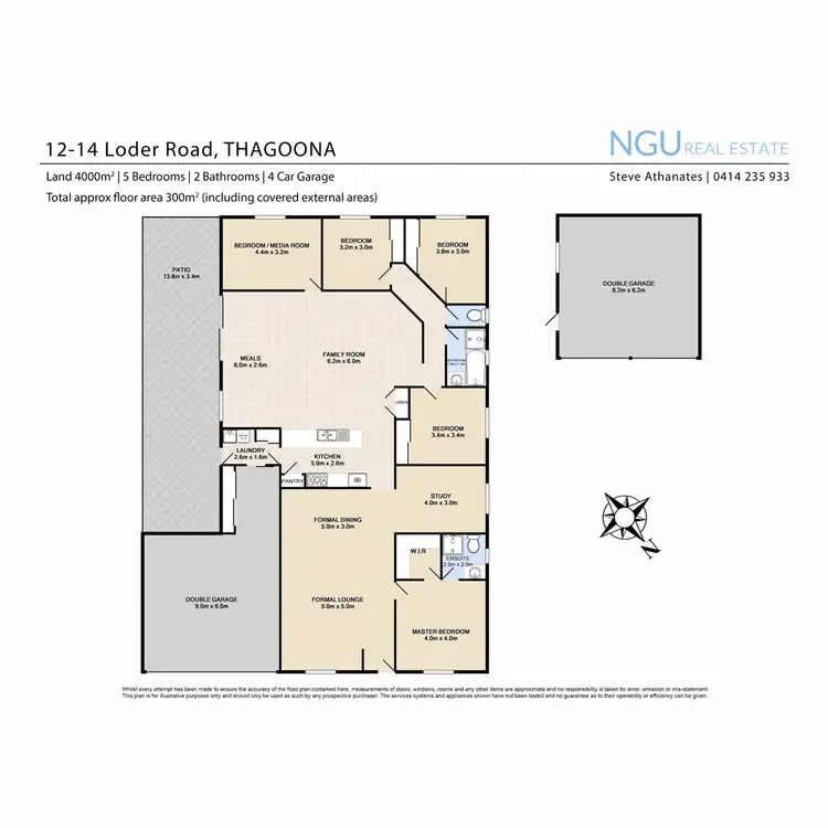 Floorplan of Homely house listing, 12-14 Loder Road, Thagoona QLD 4306