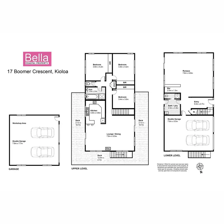 Floorplan of Homely house listing, 17 Boomer Crescent, Kioloa NSW 2539